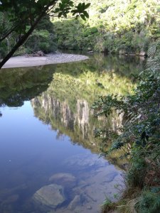 The crystal clear Porari river
