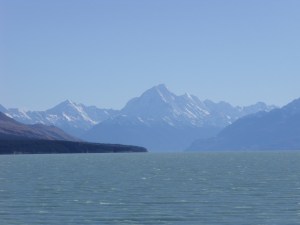 Views of the Mount Cook range the day AFTER we were there!